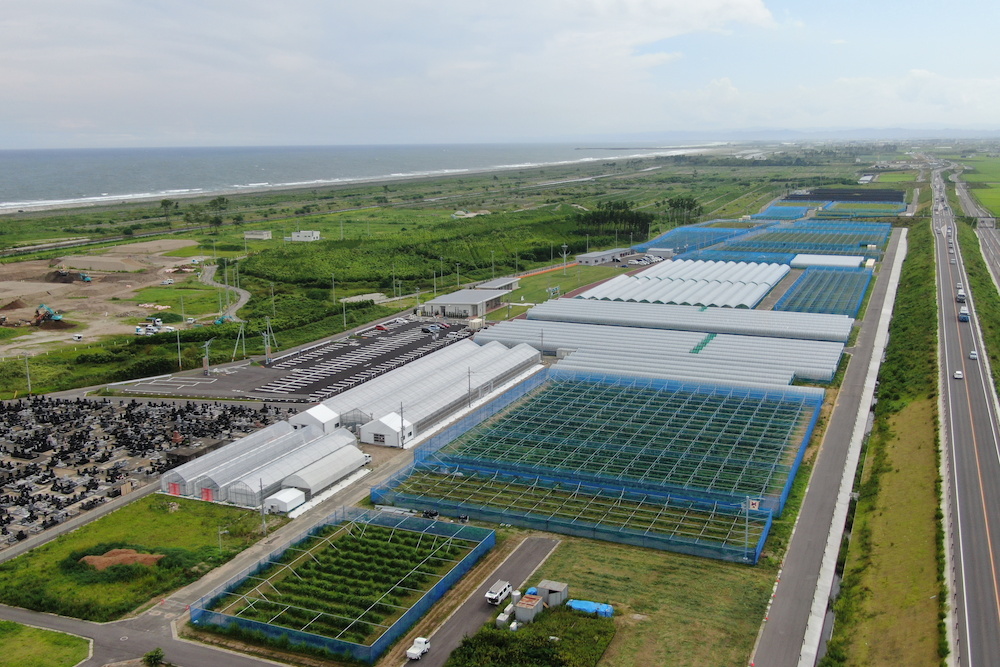 JRフルーツパーク仙台あらはま遠景