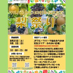 梨祭り開催